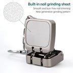 Compact Portable Stainless Steel Nail Clipper