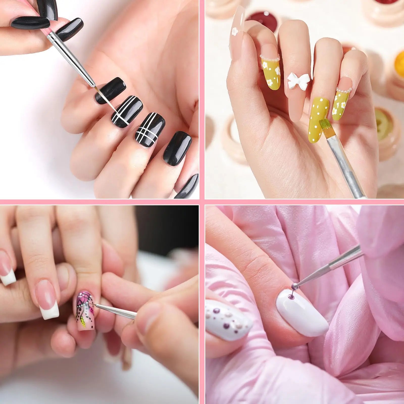 Professional Nail Art Brush Set for Manicure Design - 11
