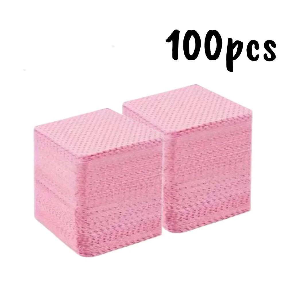 Lint-Free Nail Cleaning Wipes for Manicure and Eyelash Prep - 41
