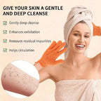 Reversible Exfoliating Shower Bath Gloves