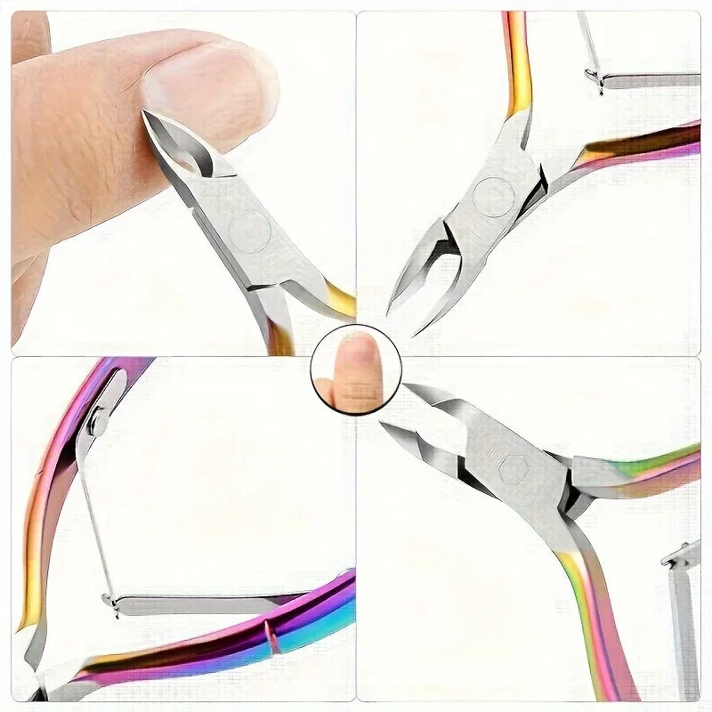 Professional Stainless Steel Cuticle Nipper for Manicure - 9