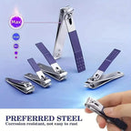 Professional Stainless Steel Manicure and Pedicure Grooming Kit