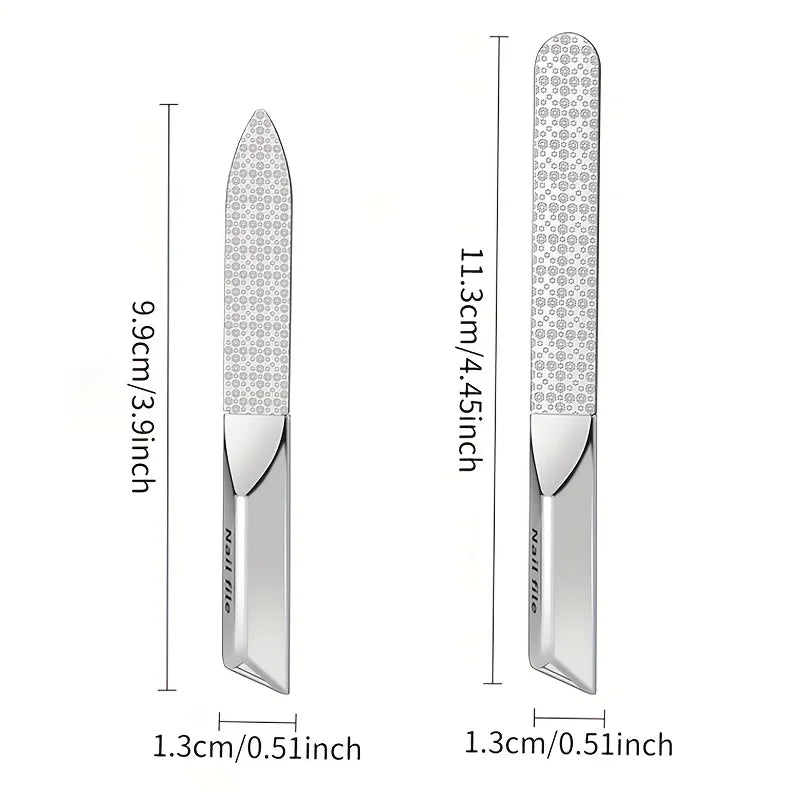 Professional Stainless Steel Manicure Nail File