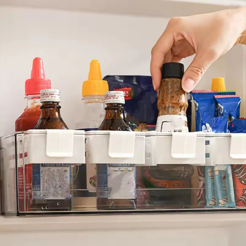 Adjustable Fridge Side Door Organizer