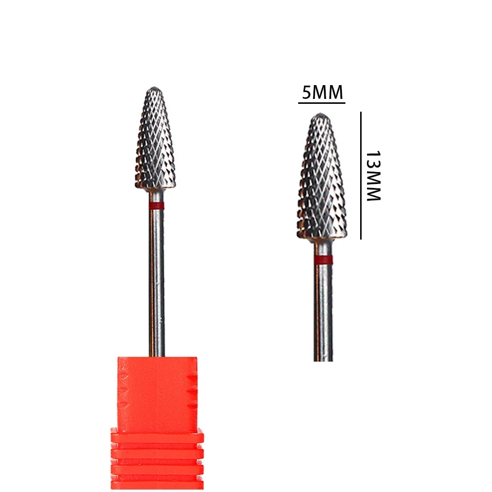 Professional Tungsten Carbide Nail Drill Bit Set
