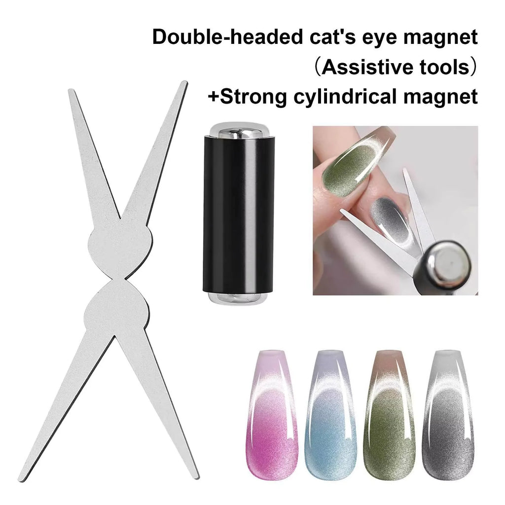 Magnetic French Tip Cat Eye Nail Tool