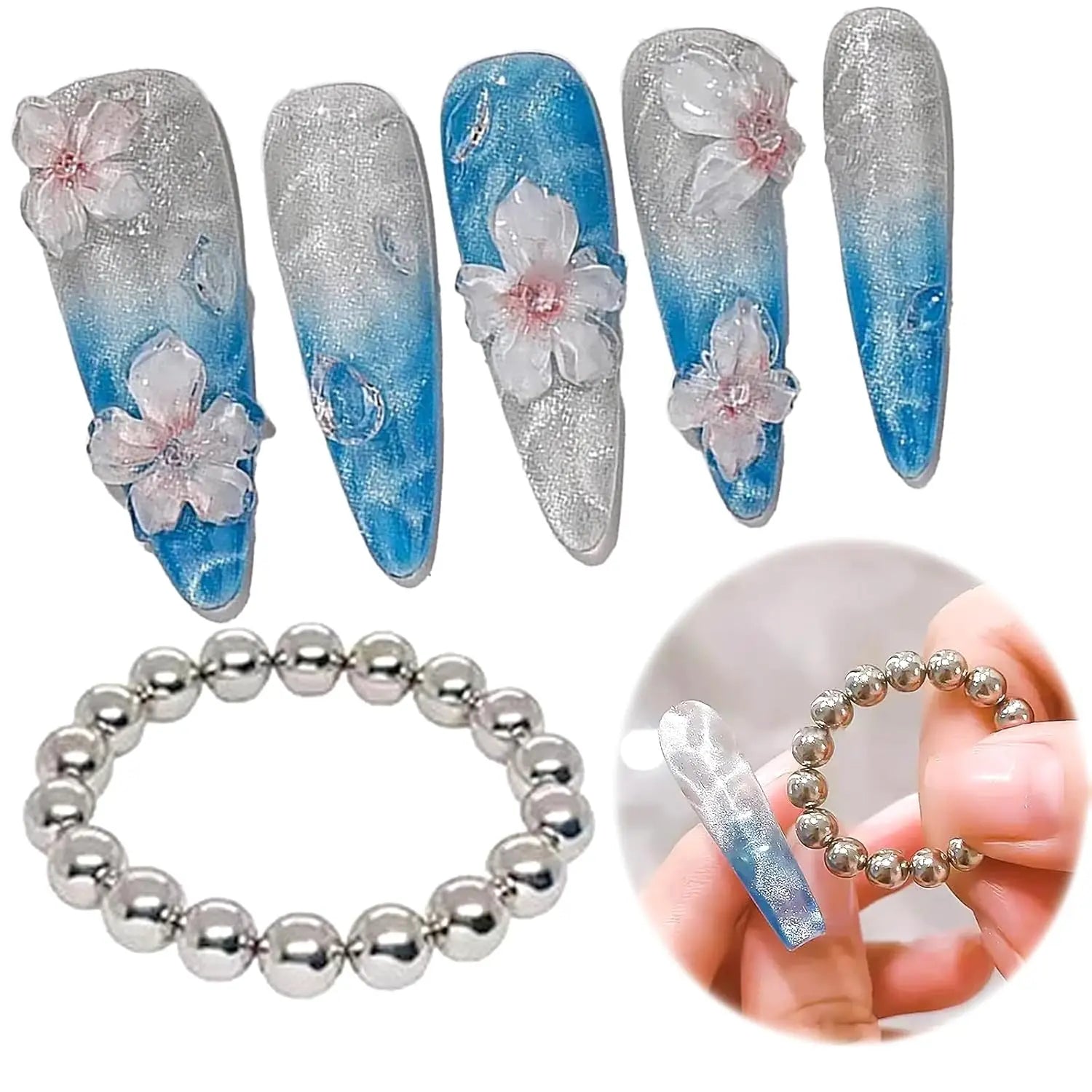 Magnetic Nail Art Tool for Cat Eye Designs - 1