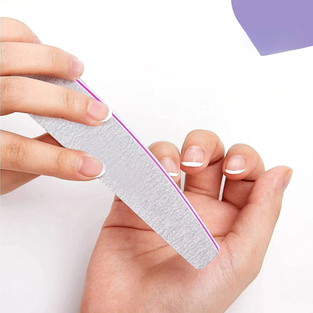 Professional Double-Sided Nail File for Manicures