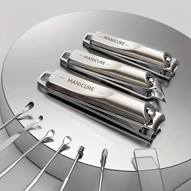 Professional Stainless Steel Manicure and Pedicure Grooming Kit
