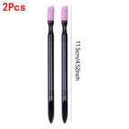Dual-Ended Quartz Cuticle Pusher and Nail Trimmer