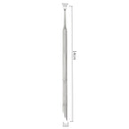 Double-Ended Stainless Steel Cuticle Pusher and Nail Cleaner
