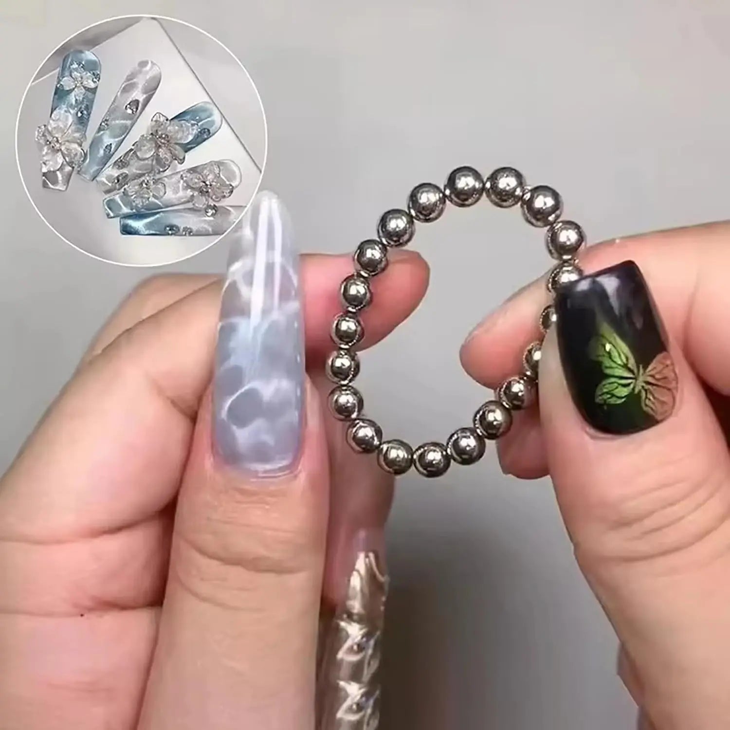Magnetic Nail Art Tool for Cat Eye Designs - 9