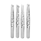 Professional Precision Eyebrow Tweezers Set