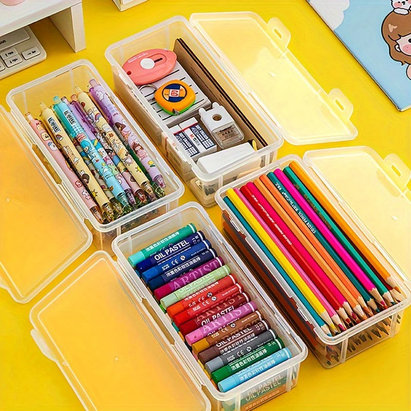Transparent Stationery Storage Case