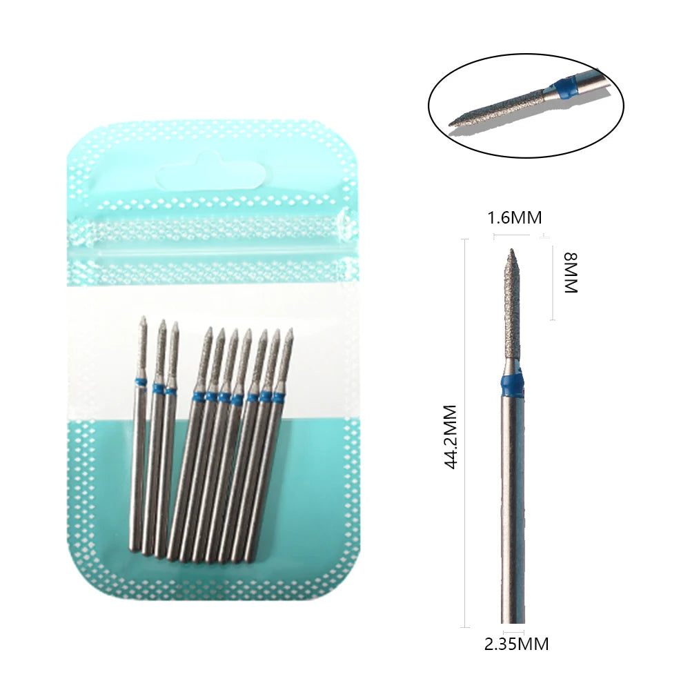 Diamond Drill Bit Set for Professional Nail Manicure