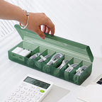 Desktop Cable and Charger Organizer Box