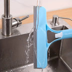 3-in-1 Glass and Window Cleaning Squeegee with Spray Bottle