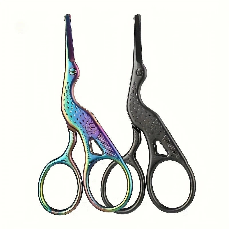 Safety Round-Tip Nose Hair Trimming Scissors