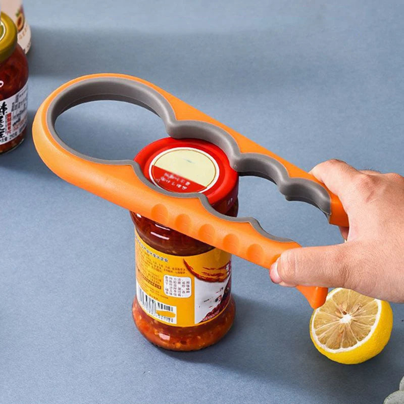 Multifunctional 4-in-1 Easy Grip Jar and Bottle Opener - 9