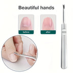 Professional Stainless Steel U-Shaped Cuticle Pusher