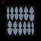 Reusable Silicone French Nail Manicure Forms