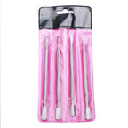 Professional Stainless Steel Cuticle Pusher Manicure Set