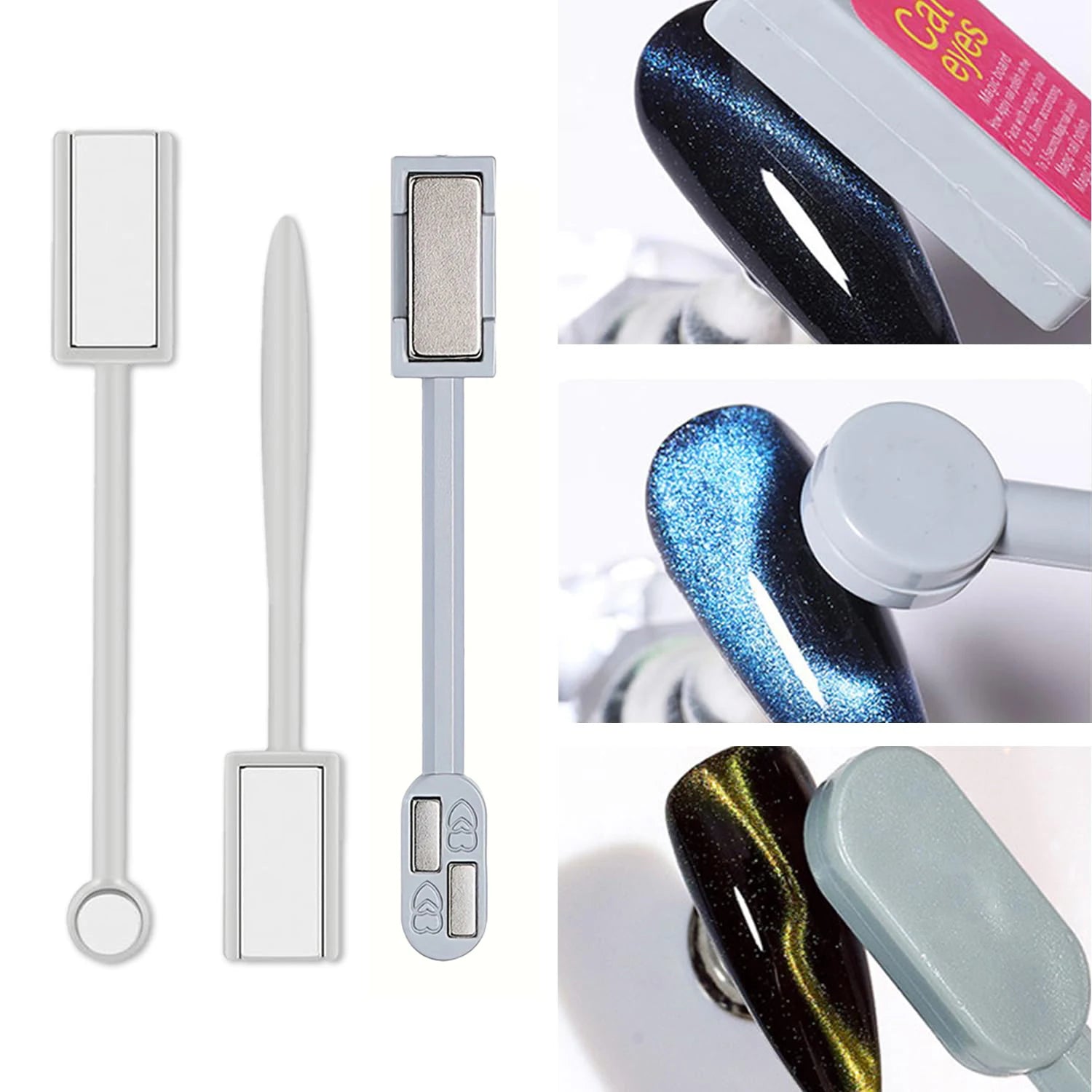 Magnetic Cat Eye Nail Art Tool Set - 2