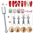 Magnetic Cat Eye Nail Art Tool Set