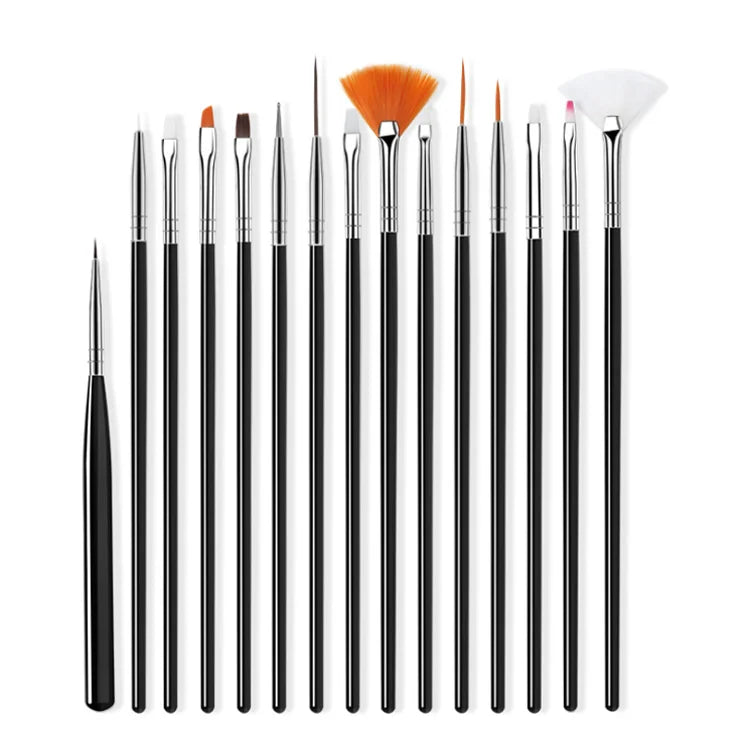 Professional Nail Art Brush Set for Manicure Design