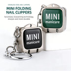 Portable Stainless Steel Collapsible Nail Clipper