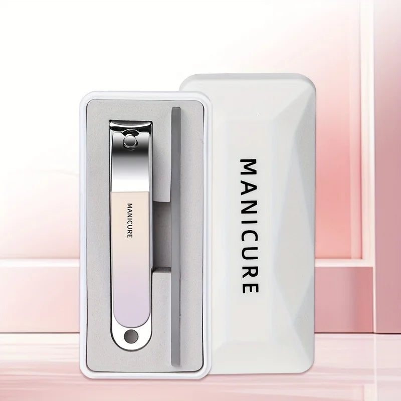 Professional Stainless Steel Nail Clipper and File Set - 12