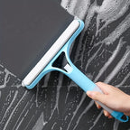 3-in-1 Glass and Window Cleaning Squeegee with Spray Bottle