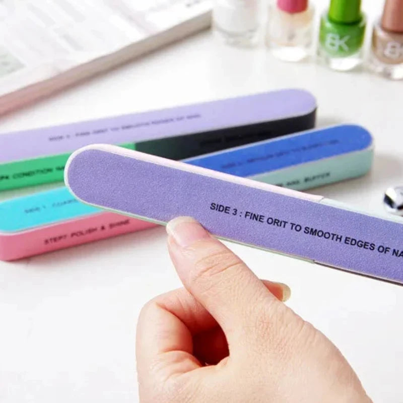 7-Way Professional Nail Buffer and Polishing File