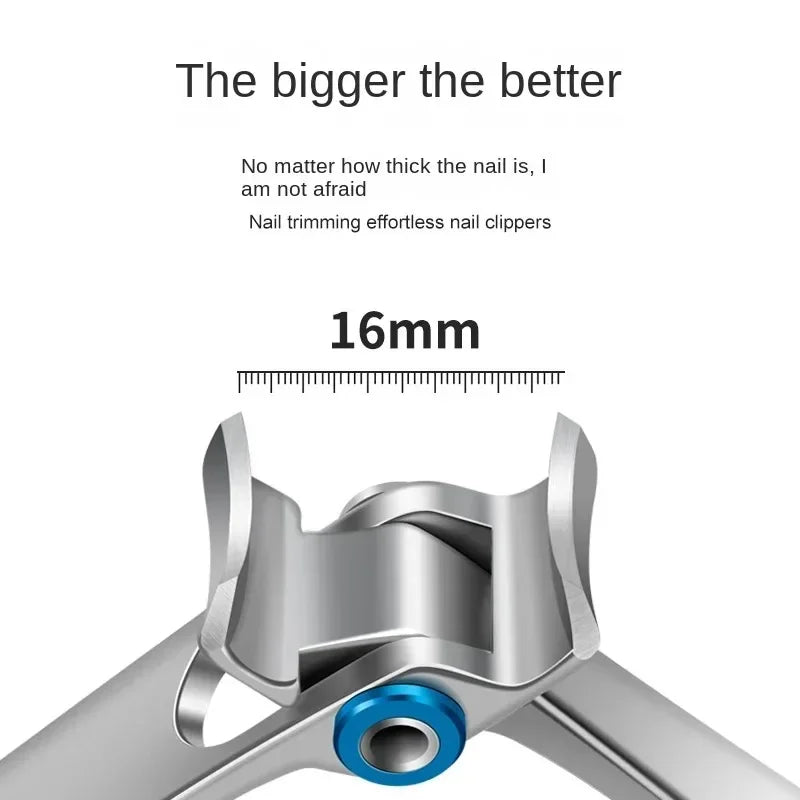Heavy Duty Stainless Steel Nail Clipper for Thick Nails