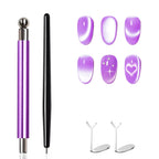 Professional Magnetic Nail Art Design Tool Set