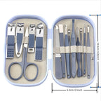 Professional Manicure and Pedicure Grooming Kit