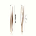 Professional Precision Beauty Tweezers for Grooming