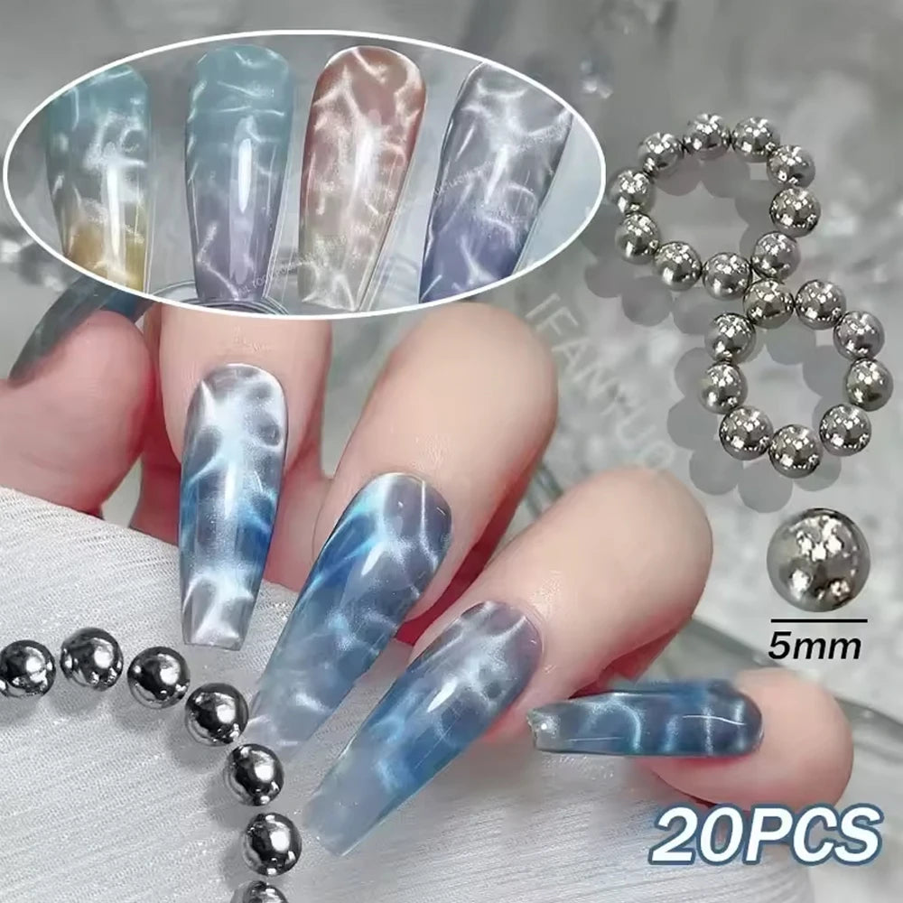 Magnetic Nail Art Tool for Cat Eye Designs
