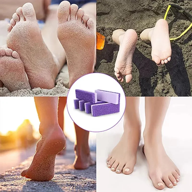 Dual-Sided Foot Exfoliating Pumice Stone for Smooth Heels