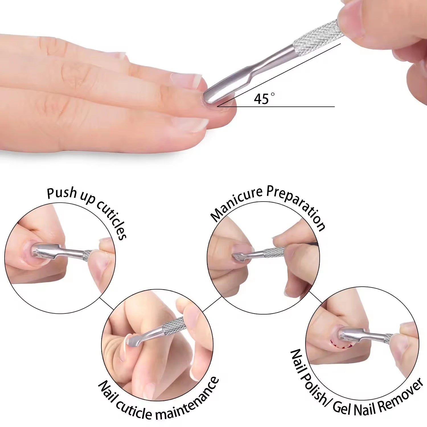 Professional Manicure and Cat Eye Nail Art Kit - 4