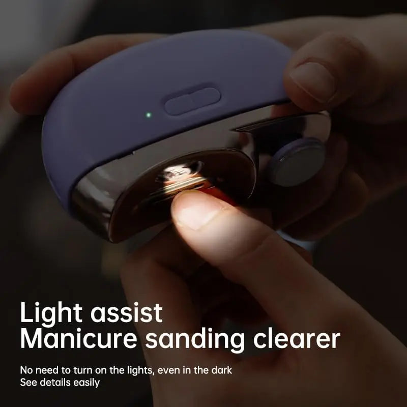 Electric Automatic Nail Trimmer and Polisher