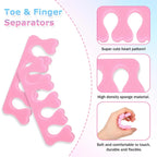Soft Foam Toe Separators for Perfect Pedicures