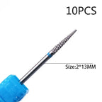 Professional Tungsten Carbide Nail Drill Bit Set
