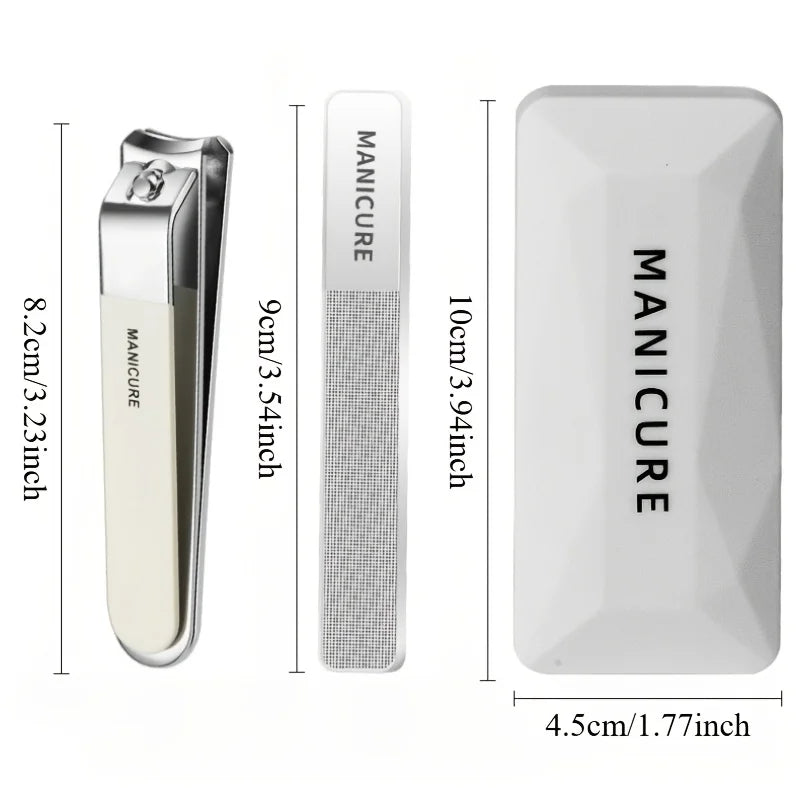 Professional Stainless Steel Nail Clipper and File Set
