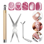 Professional Cat Eye Nail Art Magnet Set