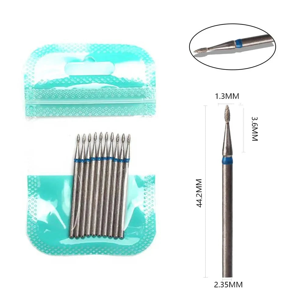 Diamond Drill Bit Set for Professional Nail Manicure - 43