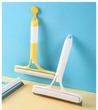 3-in-1 Glass and Window Cleaning Squeegee with Spray Bottle