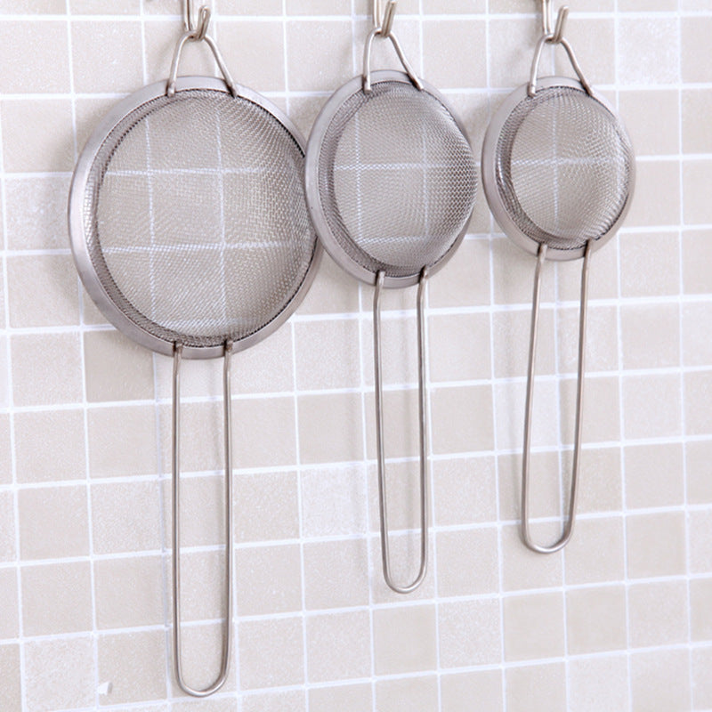 Stainless Steel Fine Mesh Kitchen Strainer Set - 8