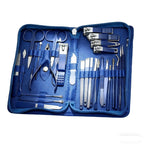Professional Gradient Stainless Steel Manicure Grooming Kit