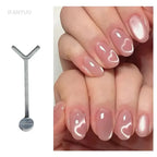 Magnetic Heart Shape Nail Art Tool for Cat Eye Polish